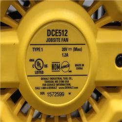 AS-IS DEWALT 20V MAX Jobsite Fan (Tool Only)