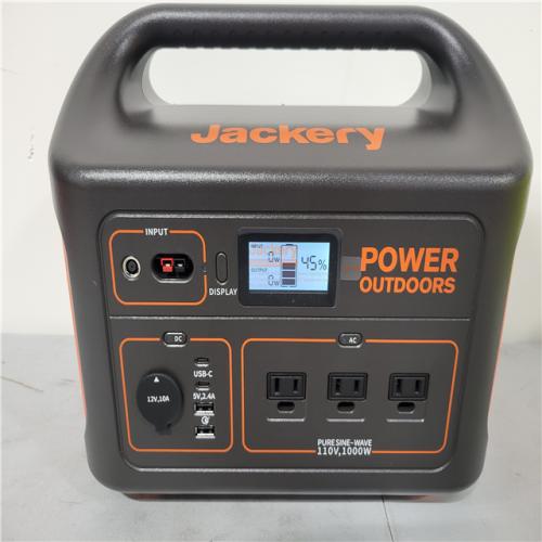 CALIFORNIA NEW JACKERY SOLAR GENERATOR