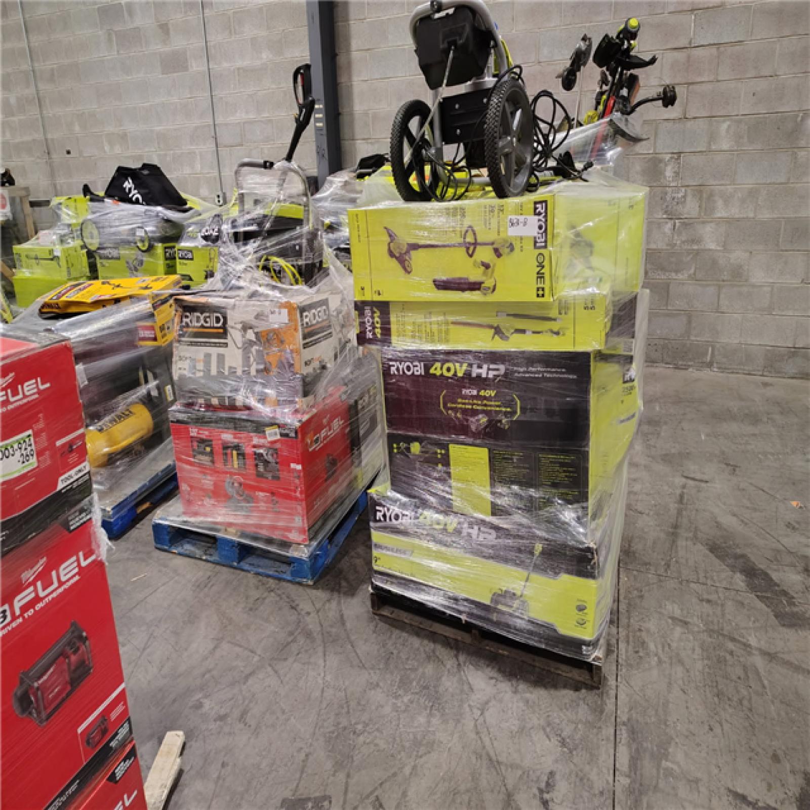 Pittston Location As-Is Power Tools Partial Truckload (13 Pallets) 8631-B