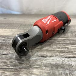 AS-IS Milwaukee FUEL 12-Volt Lithium-Ion Brushless Cordless High Speed 3/8 in. Ratchet (Tool-Only)