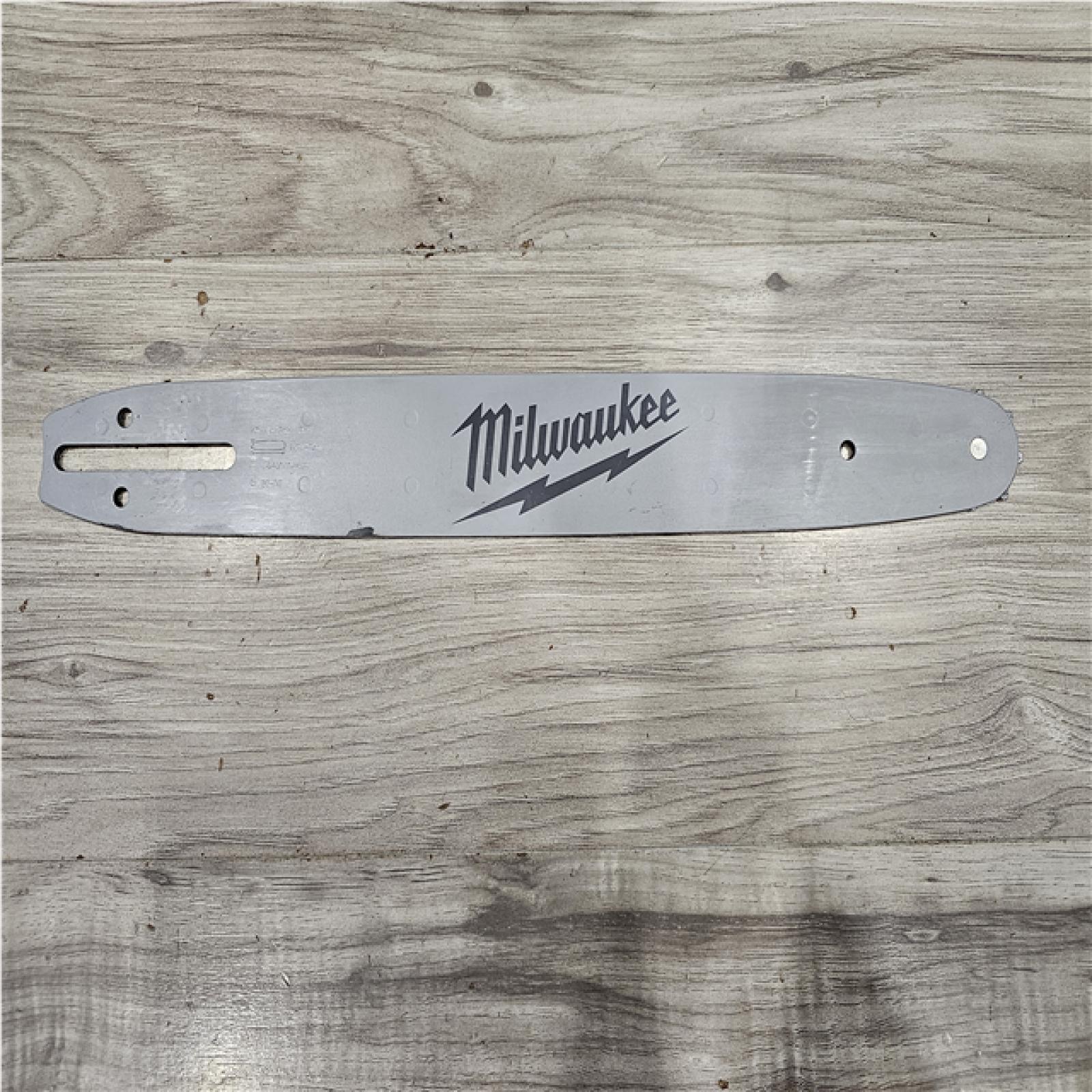 AS-IS Milwaukee FUEL 14 in. 18V Lithium-Ion Brushless Cordless Battery Top Handle Chainsaw (Tool Only)