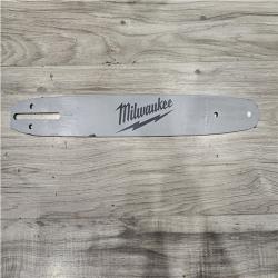 AS-IS Milwaukee FUEL 14 in. 18V Lithium-Ion Brushless Cordless Battery Top Handle Chainsaw (Tool Only)