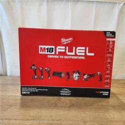 AS-IS- Milwaukee FUEL 18V Lithium-Ion Brushless Cordless Combo (7-Tool) Kit