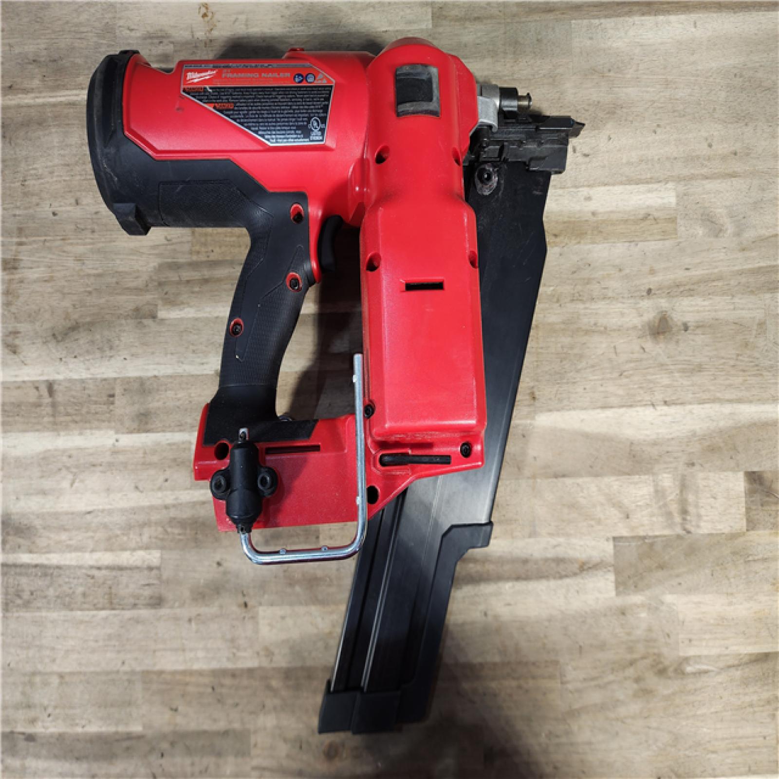 HOUSTON LOCATION - AS-IS Milwaukee 2744-20 M18 FUEL 3-1/2 in. 18-Volt 21-Degree Lithium-Ion Brushless Cordless Framing Nailer (Tool-Only)