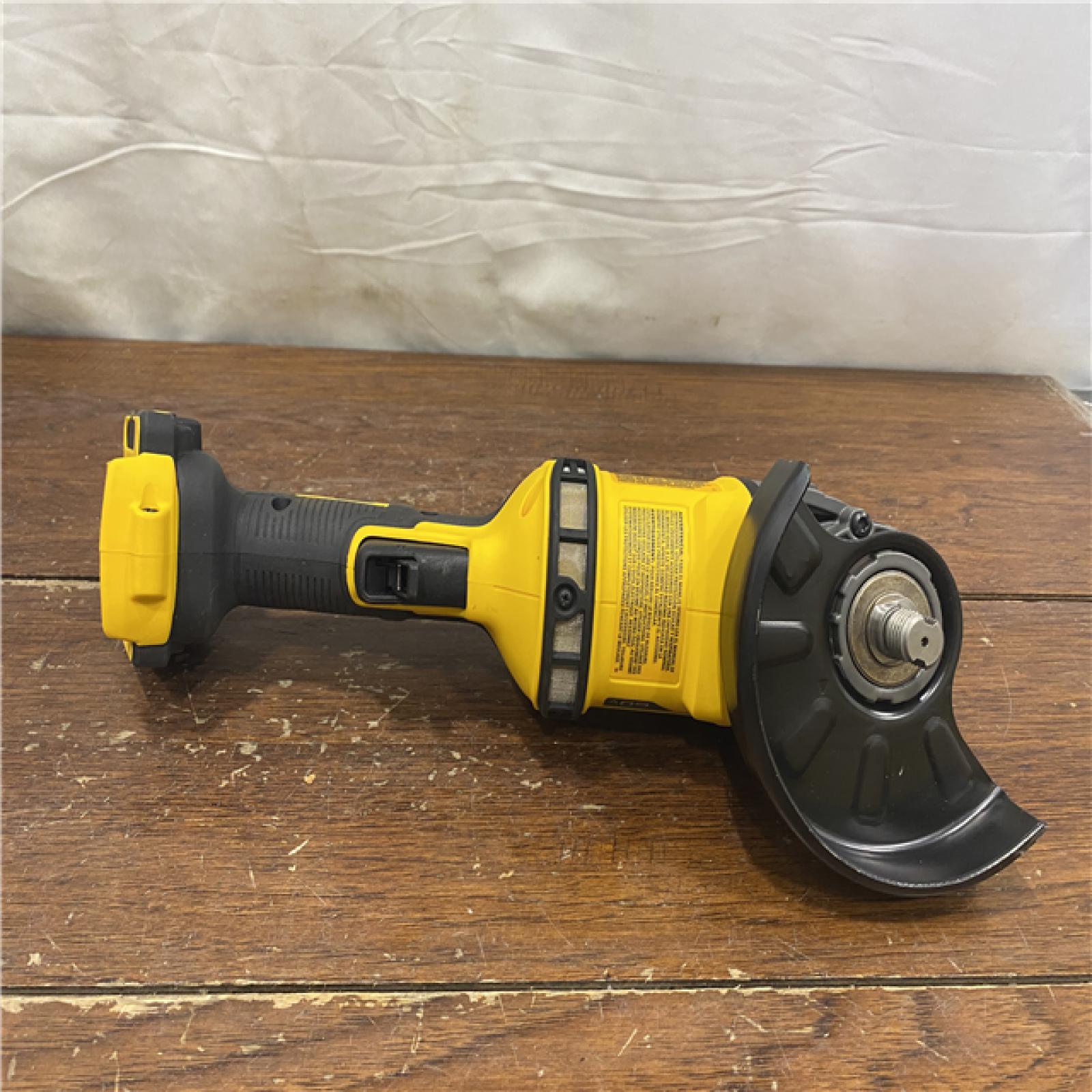AS-IS DEWALT 60V MAX Cordless Brushless 4.5 in. to 6 in. Small Angle Grinder with Kickback Brake (Tool Only)
