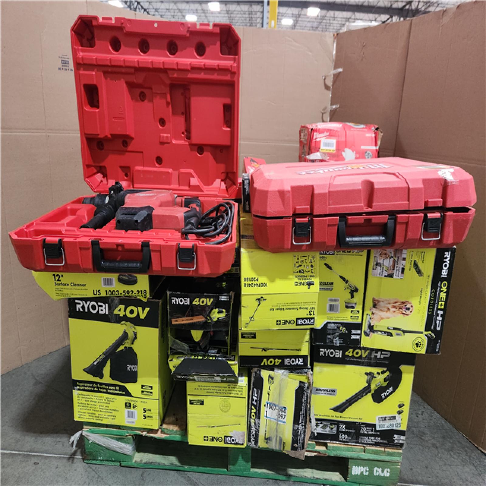 CALIFORNIA AS-IS TOOL PALLET