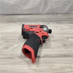 AS-IS Milwaukee M12 FUEL SURGE 12V Cordless 1/4 in. Hex Impact Driver Compact Kit