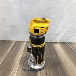 AS-IS DEWALT 20V MAX XR Cordless Brushless Fixed Base Compact Router (Tool Only)