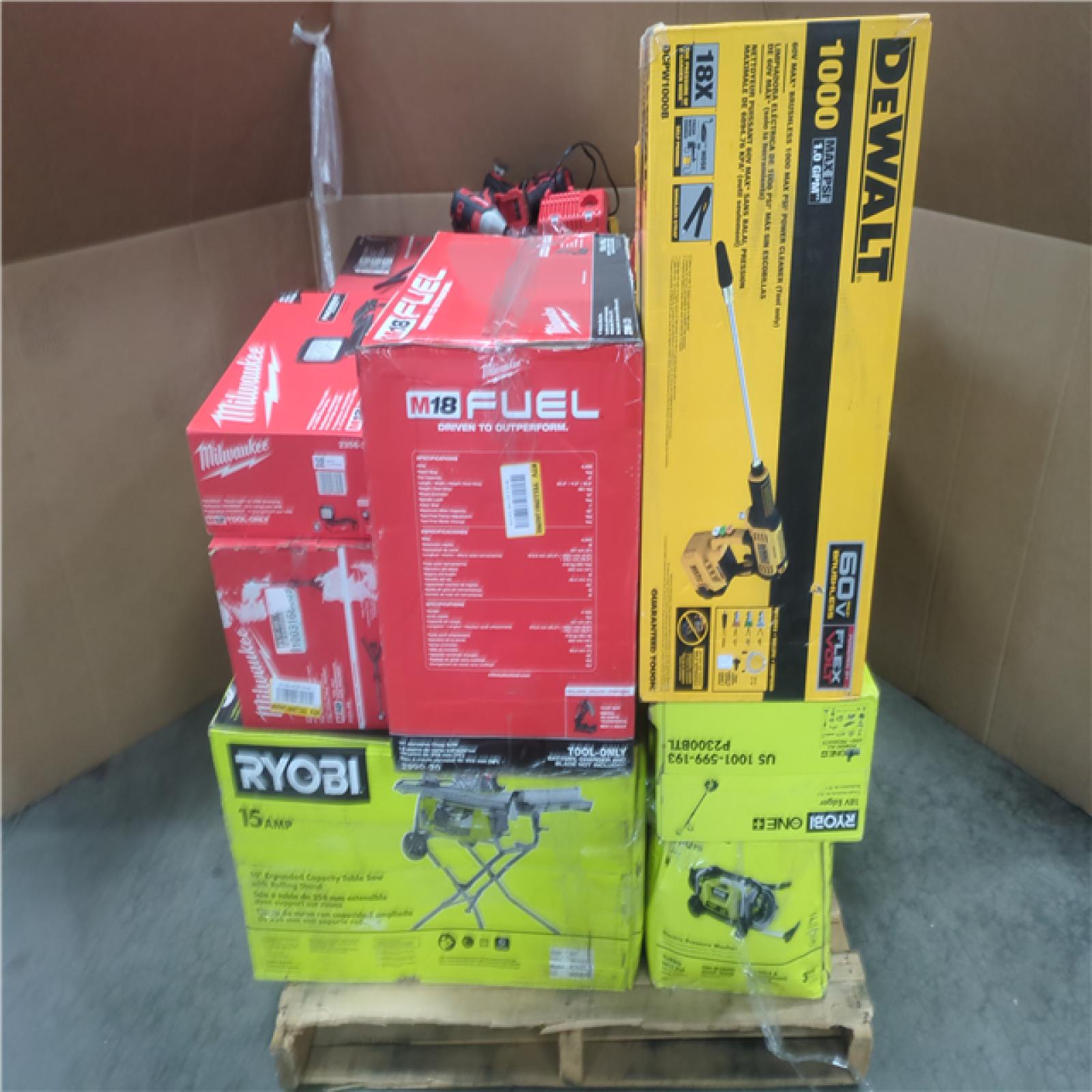 CALIFORNIA AS-IS TOOL PALLET