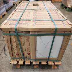 Phoenix NEW Matte Calcutta 18 in. x 18 in. Glazed Ceramic Floor and Wall Tile (491 sq. ft. (24 Case)