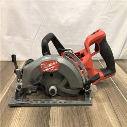 AS-IS Milwaukee FUEL 18V Lithium-Ion Cordless 7-1/4 in. Rear Handle Circular Saw (Tool-Only)