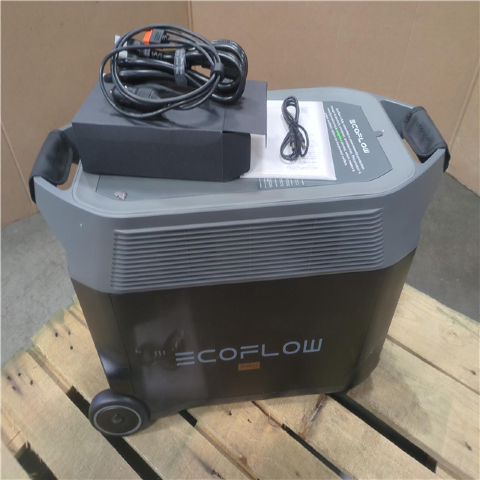 CALIFORNIA AS-IS ECOFLOW PRO BATTERY GENERATOR
