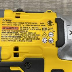 AS-IS DEWALT 20V XR Lithium-Ion Cordless 2-Tool Combo Kit