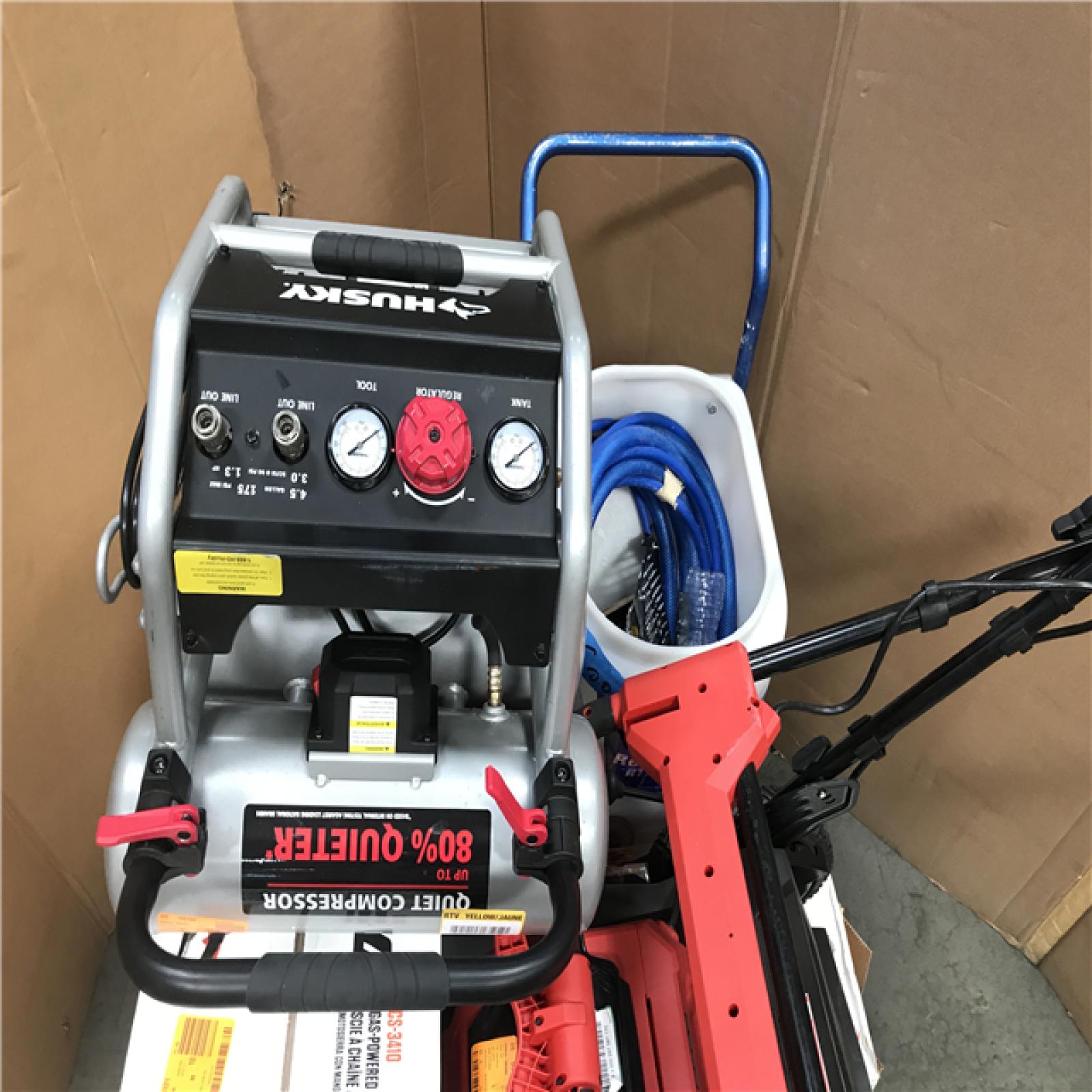 CALIFORNIA AS-IS OUTDOOR POWER EQUIPMENT