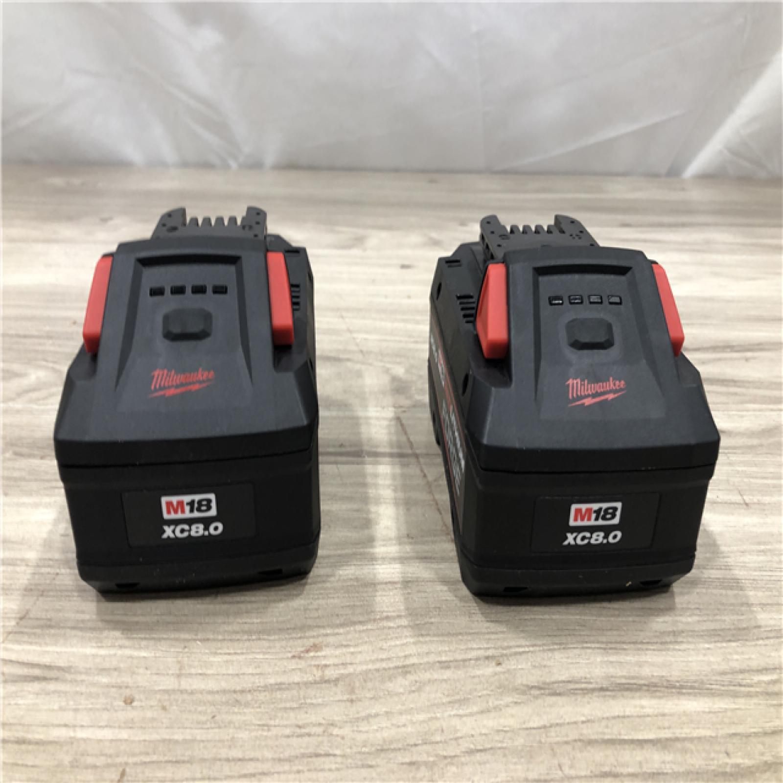 AS-IS Milwaukee M18 18-Volt Lithium-Ion REDLITHIUM FORGE Starter Kit