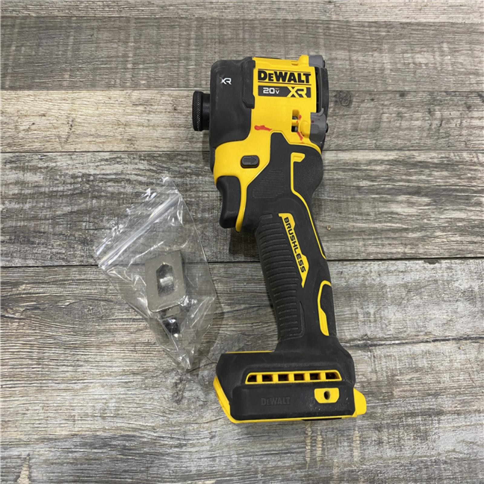 AS-IS DEWALT 20V MAX* XR Brushless Cordless 1/4 Quiet Hydraulic Impact Driver (Tool-Only)