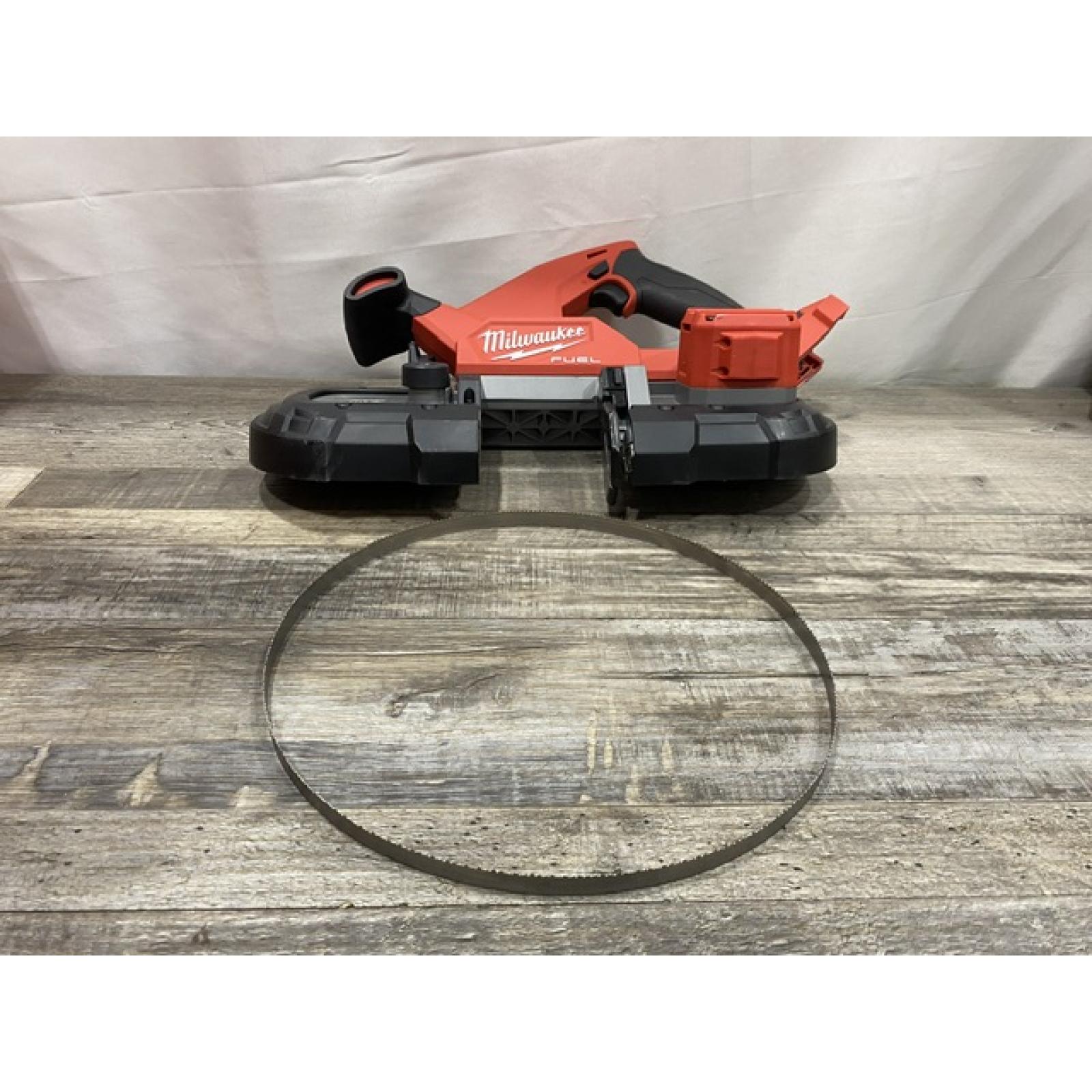 AS-IS Milwaukee FUEL 18V Lithium-Ion Brushless Cordless Compact Bandsaw (Tool-Only)