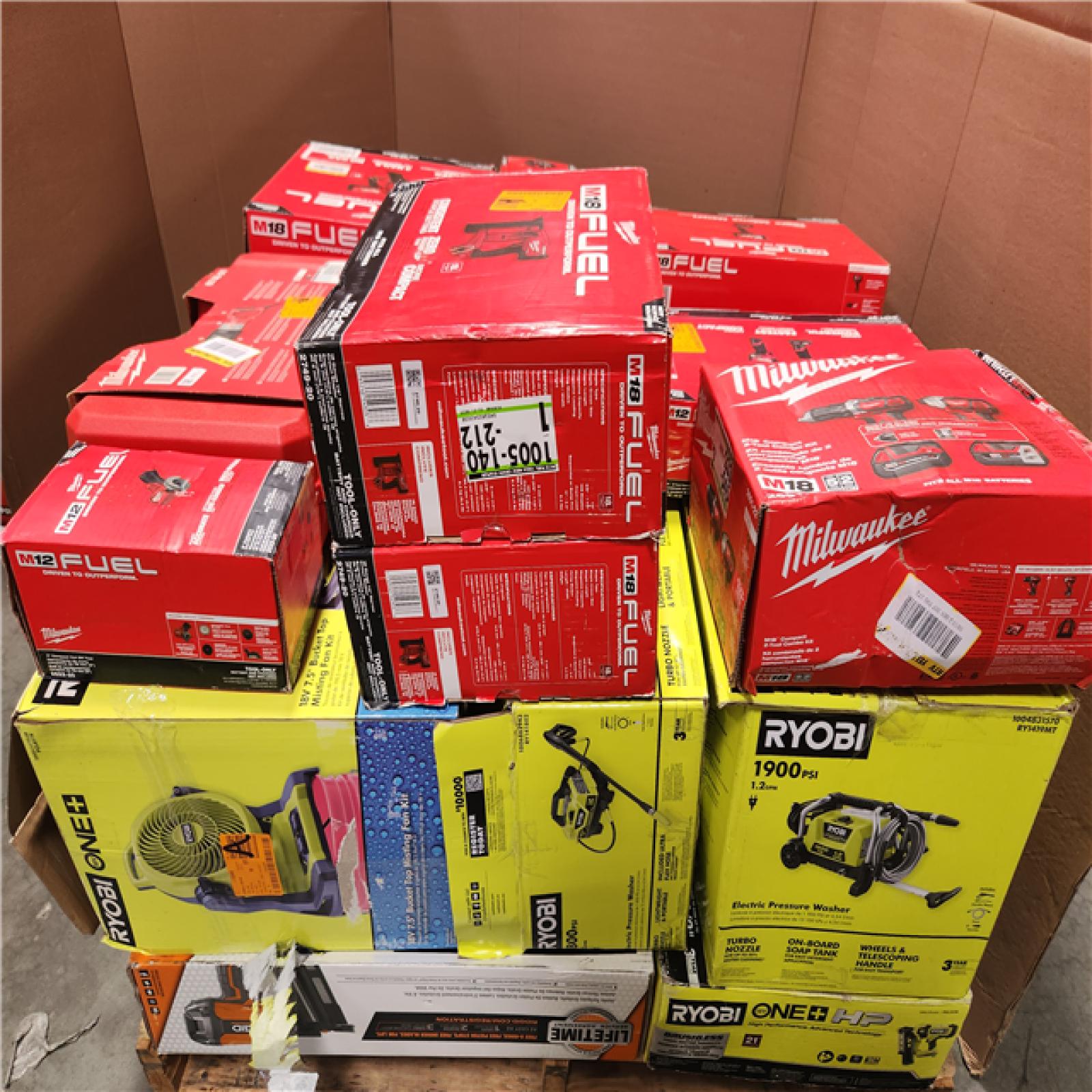 CALIFORNIA AS-IS TOOL PALLET