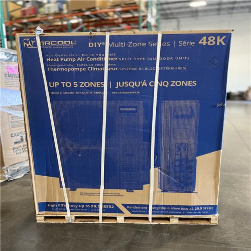 DALLAS LOCATION - MRCOOL DIY 48,000 BTU 4 Ton 5-Zone Mini Split Heat Pump Condenser 208/230V