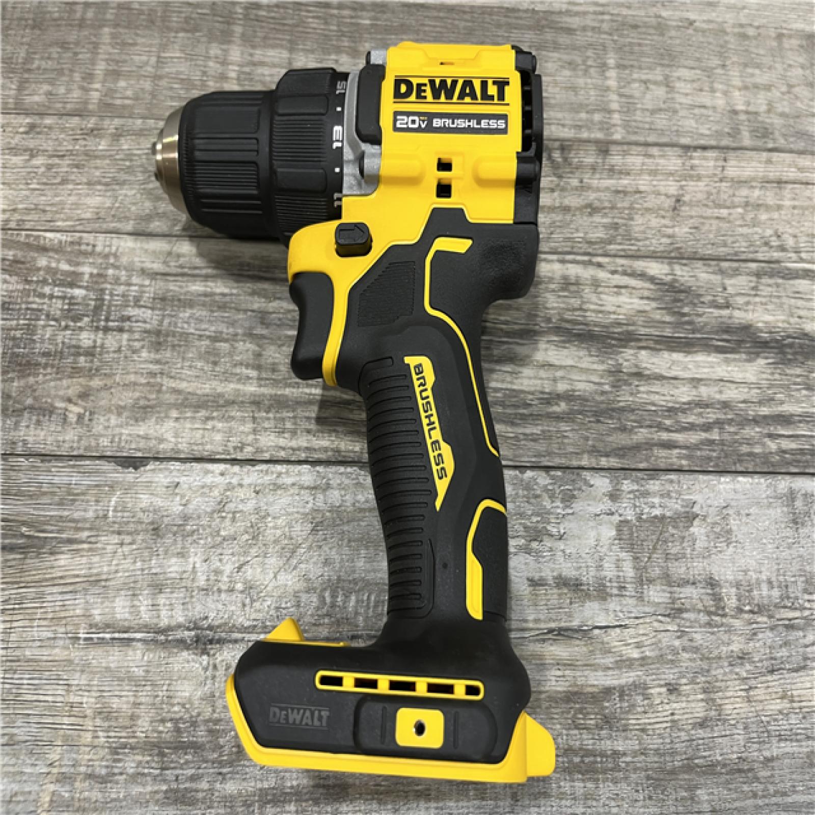 AS-IS DEWALT Atomic 20V Lithium-Ion Cordless Compact 1/2 in. Drill/Driver Kit