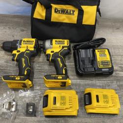 AS-IS DEWALT ATOMIC 20-Volt MAX Lithium-Ion Cordless (2-Tool) Combo Kit