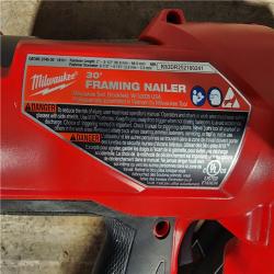 HOUSTON LOCATION - AS-IS M18 FUEL 3-1/2 in. 18-Volt 30-Degree Lithium-Ion Brushless Cordless Framing Nailer (Tool-Only)
