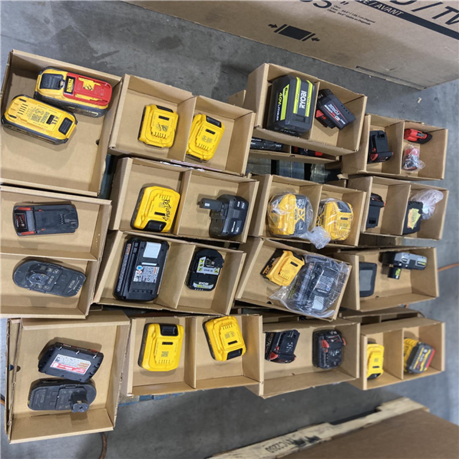 DALLAS LOCATION - AS-IS BATTERY PALLET