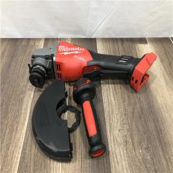 AS-IS Milwaukee FUEL 18-Volt Lithium-Ion Brushless Cordless 4-1/2 in./6 in. Braking Grinder with Paddle Switch (Tool-Only)
