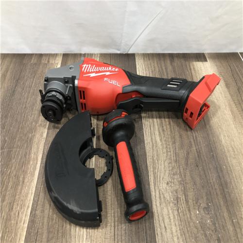 AS-IS Milwaukee FUEL 18-Volt Lithium-Ion Brushless Cordless 4-1/2 in./6 in. Braking Grinder with Paddle Switch (Tool-Only)