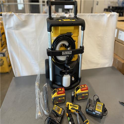 AS-IS - DeWalt 20V MAX 1600 PSI 1.2 GPM Cold Water Cordless Pressure Washer Kit