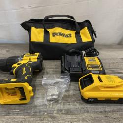 AS-IS DEWALT ATOMIC 20V Cordless 1/2 in. Compact Hammer Drill Kit