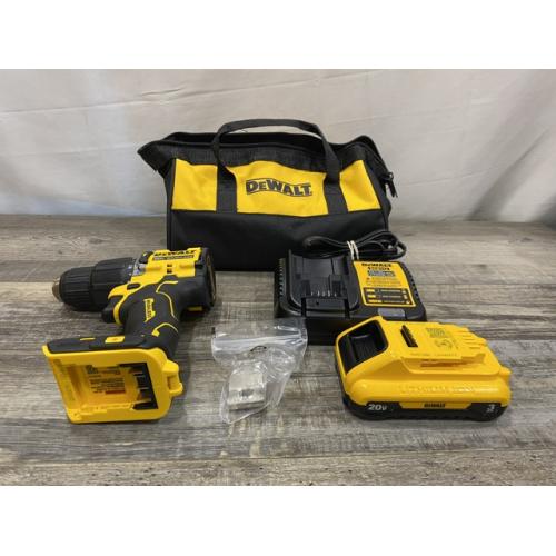 AS-IS DEWALT ATOMIC 20V Cordless 1/2 in. Compact Hammer Drill Kit