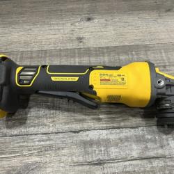 AS-IS DEWALT 20V MAX Cordless Brushless 4.5 - 5 in. Paddle Switch Angle Grinder with FLEXVOLT ADVANTAGE (Tool Only)