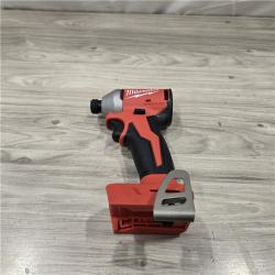 AS-IS Milwaukee M18 Compact 1/4  Hex Impact Driver Kit