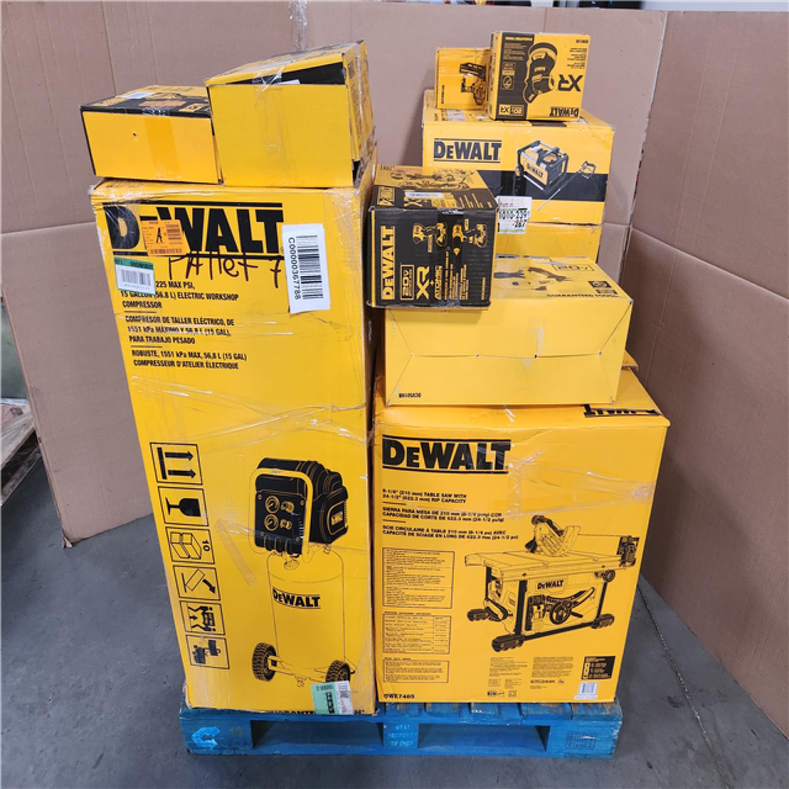 CALIFORNIA AS-IS TOOL PALLET