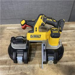 Houston Location AS-IS DEWALT 20-Volt MAX 3-3/8 in. Cordless Brushless Bandsaw (Tool-Only)