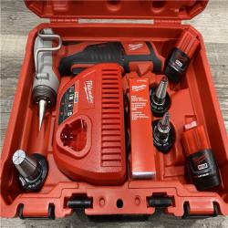 AS-IS Milwaukee 12V Lithium-Ion Cordless PEX Expansion Tool Kit