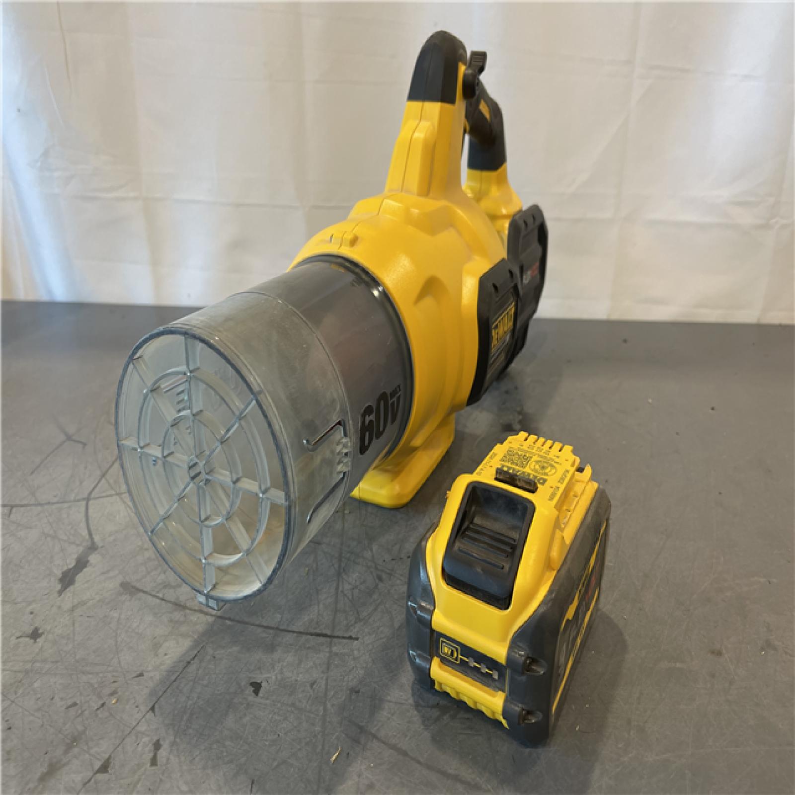 AS-IS - DeWalt FLEXVOLT 60V MAX 125 MPH 600 CFM Brushless Cordless Battery Powered Blower Kit