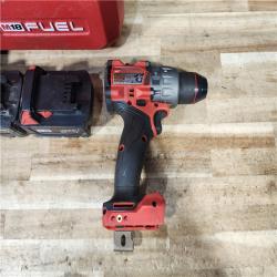 HOUSTON LOCATION - AS - IS Milwaukee FUEL 18V Lithium-Ion Brushless Cordless 1/2 in. Hammer Drill Driver Kit