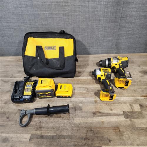 HOUSTON LOCATION - AS-IS DEWALT 2 TOOL COMBO KIT W/ (2) BATTERY & CHARGER