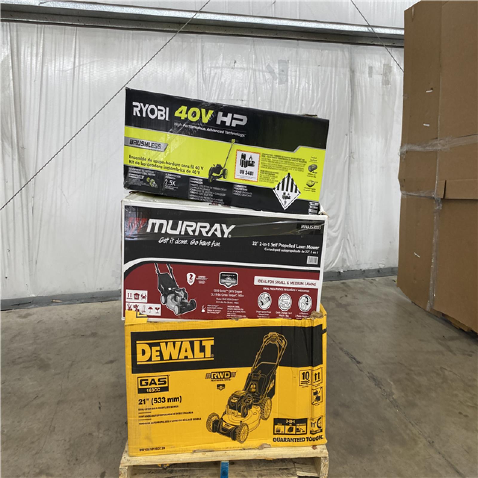Houston Location - AS-IS Outdoor Power Equipment