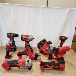 AS-IS- Milwaukee 18-Volt Lithium-Ion Cordless (9-Tool) Combo Kit