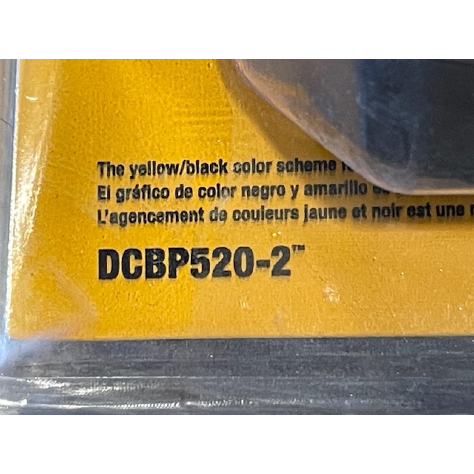 AS-IS DEWALT 20V MAX XR POWERSTACK Lithium-Ion 5.0Ah Battery (2 -Pack)