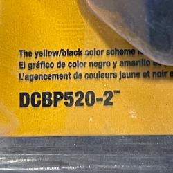 AS-IS DEWALT 20V MAX XR POWERSTACK Lithium-Ion 5.0Ah Battery (2 -Pack)