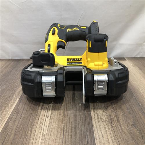 AS-IS DEWALT ATOMIC 20V MAX Cordless Brushless Compact 1-3/4 in. Bandsaw (Tool Only)