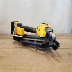 AS-IS- DEWALT 20-Volt 30° Cordless Framing Nailer Kit