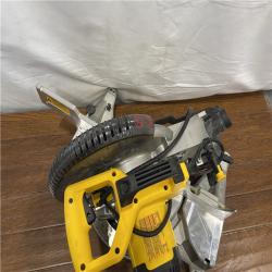 AS-IS DEWALT 15 Amp Corded 10 in. Compound Single Bevel Miter Saw