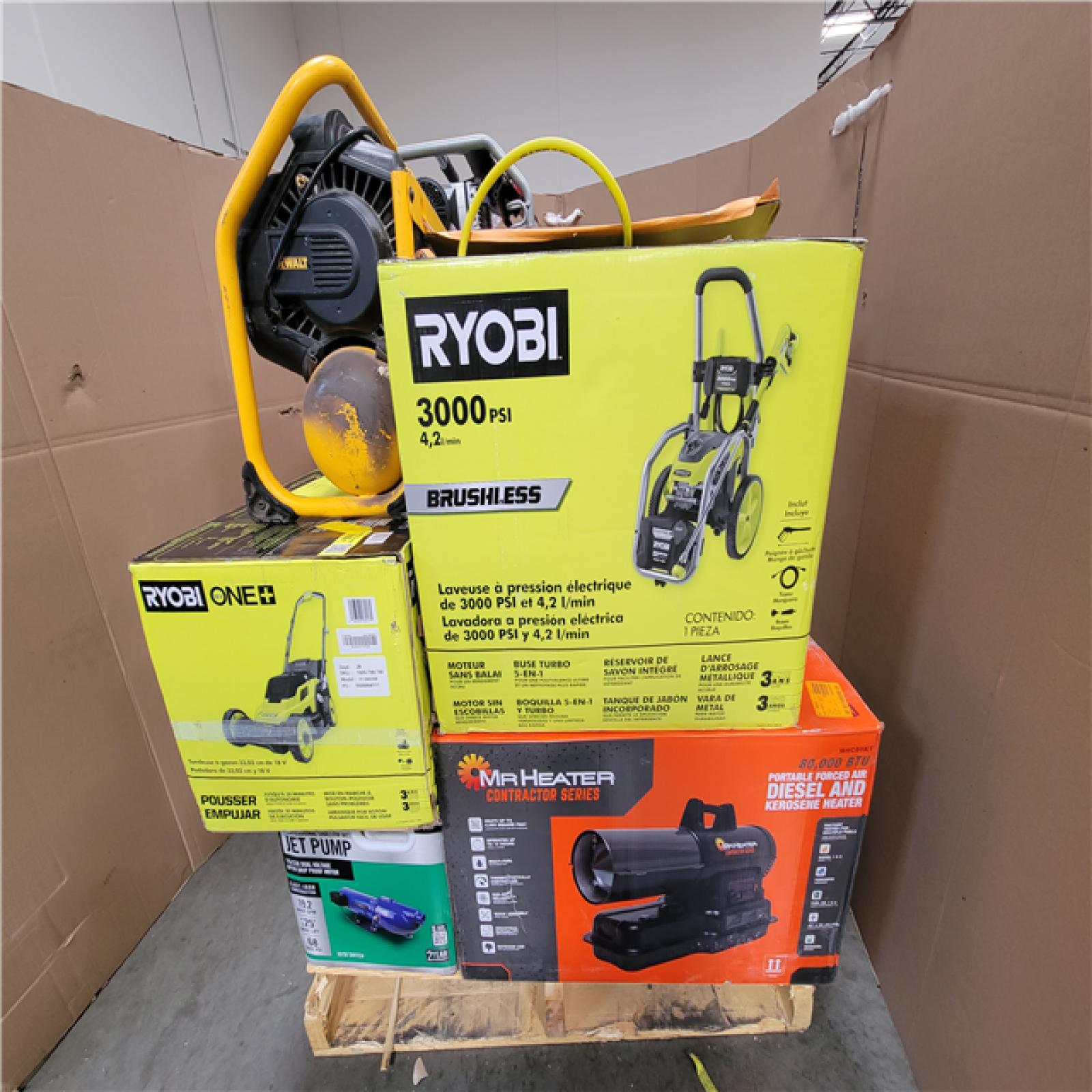 CALIFORNIA AS-IS OUTDOOR POWER EQUIPMENT