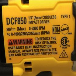 AS-IS DEWALT ATOMIC 20V MAX Lithium-Ion Cordless 2-Tool Combo Kit