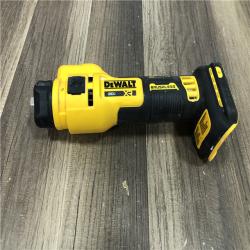 AS-IS DEWALT XR 20V Lithium-Ion Cordless Rotary Drywall Cut-Out Tool (Tool Only)